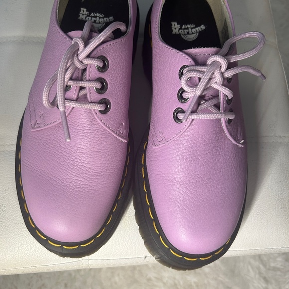 Dr. Martens Women's Purple Platform Shoes NEW - w/out box - Picture 2 of 5